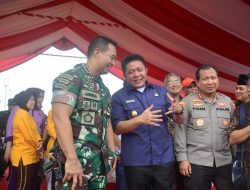 Bersama Panglima TNI, Gubernur Sumsel Hadiri Pembukaan Latgabma Super Garuda Shield 2022