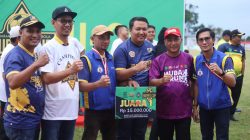 Kecamatan Baylen Sabet Juara Pertama Kejuaraan Daerah Sepak Bola Bupati Cup 2022