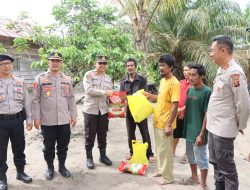 Polres Muratara Beri Bantuan Sembako dan Tingkatkan Silaturahmi dengan Suku Anak Dalam