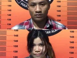 Sepasang Diduga Bandar Sabu Ditangkap Satres Narkoba Polres Pagaralam
