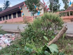 Tumpukan Sampah Dilingkungan Sekolah SDN Talang Duku Berpotensi Timbulkan Penyakit