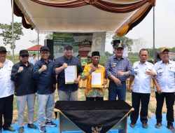 PLTS Irigasi PTBA Sejahterakan Petani di Lampung Tengah