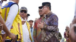 Bersama Menteri PUPR RI, Pj Bupati Banyuasin Usulkan Pembangunan Infrasturktur di Banyuasin Mendapatkan Atensi Khusus